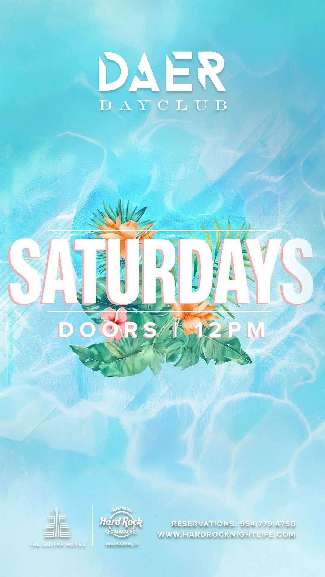 DAER Dayclub Pool Party - Saturday August 15, 2026