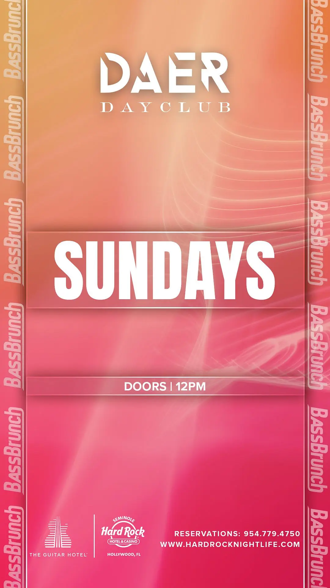 DAER Dayclub Pool Party - Sunday August 16, 2026