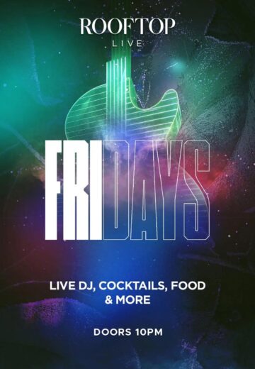 Friday, May 9th | Rooftop Live
