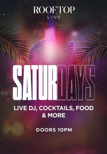 Saturday, May 10th | Rooftop Live