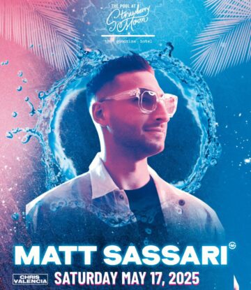 MATT SASSARI-SAT-MAY 17th