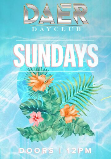 Sunday, June 15th | DAER Dayclub