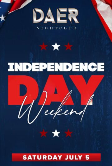 Saturday, July 5th | DAER Nightclub