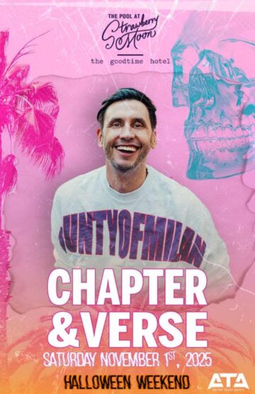 CHAPTER & VERSE AT STRAWBERRY MOON MIAMI-SAT-NOV 1st